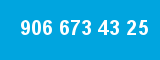 906 673 43 25
